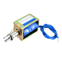 In Stock Custom Compact Open Frame Pull Push Type Electromagnet Solenoid for Consumer Electronics