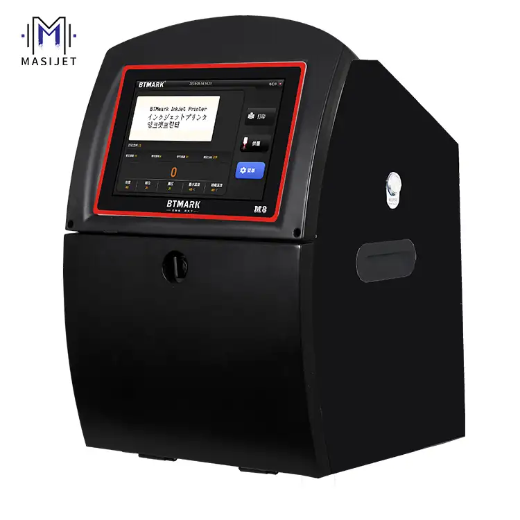 Новый Промышленный автоматический струйный принтер Btmark Hitachis, цифровой струйный принтер для печати этикеток на дату истечения срока годности