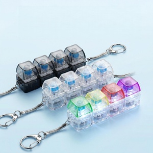 Fidget Spinner Clavier Lumineux LED en Acrylique Anime, Anti-stress pour Enfants, Porte-clés, Cadeau pour Enfants, Meilleure Vente - Product Image 6