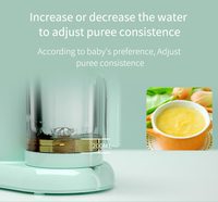 Machine de préparation d'aliments pour bébés, peut cuire à la vapeur, mini-machine de préparation d'aliments pour enfants, machine à mélanger les aliments pour bébés