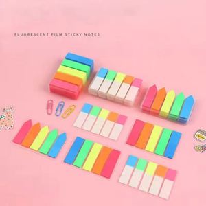 Notas Adhesivas Personalizadas de Colores Vivos, Fuerte Adhesión, Blocs de Notas Autoadhesivos, Marcadores para la Escuela y Oficina - Product Image 3