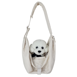 Sac de transport pour animaux de compagnie SENDA pratique, 5 kg, en nylon, fermeture éclair solide, sac bandoulière pour petits chiens et chats - Style décontracté polyvalent - Product Image 6