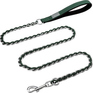 Hot Sale Nylon Haken Kettenglied Anti Chew Anti Bite Personal isierte mittelgroße Hunde leine - Product Image 1