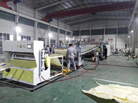 Pvc Artificiel Marbre Feuille Pierre Uv Conseil Décoration Intérieure Plaque De Mousse Ligne De Production Faisant La Machine