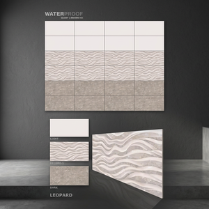 Azulejos de pared de cerámica superbrillante 30x60cm 12x24 300x600mm Fabricante Venta directa Showroom Precio para paredes interiores - Product Image 5