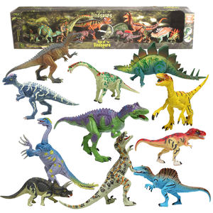 Boîte <span class=keywords><strong>de</strong></span> présentation <span class=keywords><strong>de</strong></span> supermarché avec pieds mobiles, bras, queue, <span class=keywords><strong>dinosaure</strong></span> en plastique PVC pour collection d'enfants - Product Image 1