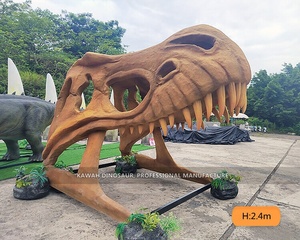 <span class=keywords><strong>Comprar</strong></span> Realista Dinosaurio Fósil Cabeza T-Rex Esqueleto Calavera Réplica PARA LA Decoración del Parque - Product Image 6