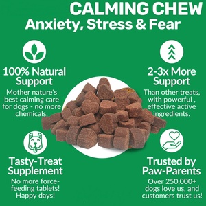 OEM/ODM Vet-Recommended Pet Calming Soft Chews Anti-Anxiety Pet Complément alimentaire pour chiens et chats Soulagement de la relaxation et du stress - Product Image 4