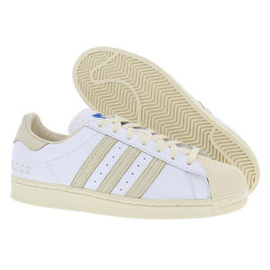 Adidas Originals Superstar รองเท้าบุรุษสี: รองเท้าสีขาว/ขาว/น้ำเงิน100% ของแท้ - Product Image 5