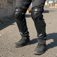 Ensemble de protections professionnelles souples et épaisses pour genoux et coudes, en PP, toutes saisons, avec fermeture auto-agrippante pour le cyclisme