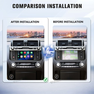 Boîtier décodeur Viknav Linux pour Toyota Prado 2014-2021, mise à niveau stéréo avec CarPlay sans fil et Android Auto, rétrofit d'écran OEM. - Product Image 3