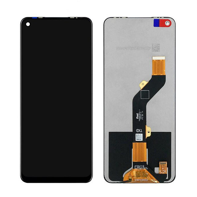 For Tecno Spark 6 KE7 6.8\" Display Touch Screen Digitizer Assembly New Replacement Parts for Mobile Phone LCD Repair