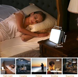 Lanterne solaire portable, 5 modes d'éclairage, lampe torche LED, étanche IPX4, 10000 lumens, pannes de courant, ouragan, randonnée, camping - Product Image 3