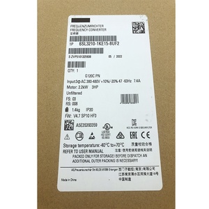 Venditore d'oro 6SL3210-1KE15-8UF2 G120C Inverter PLC nuovo di zecca originale Spot 6SL 3210-1KE15-8UF2 Plc Controller di programmazione - Product Image 2