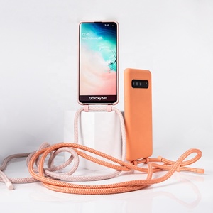 2020 Popular MOQ más bajo portátil accesorios <span class=keywords><strong>del</strong></span> teléfono móvil duro caso con Collar para Iphone para Huawei para Samsung - Product Image 5