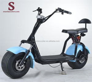 Eco-rider cee <span class=keywords><strong>moto</strong></span> électrique 1500w 3000w 4000w 60V gros pneus avec certificat COC Scooter Citycoco - Product Image 6