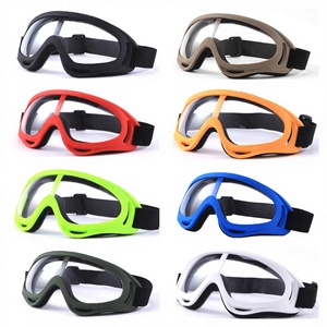 Kính bảo hộ ngoài trời đa năng <span class=keywords><strong>X400</strong></span> dành cho xe máy & xe đạp, chống gió, chống cát, tròng kính trong suốt 17x9cm, kiêm mặt nạ trượt tuyết - Product Image 2