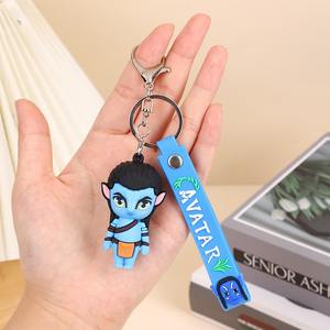 Portachiavi Smurf Blu Carino Vendita Calda, Figura Avatar per Macchina Acchiappapeluche, Ciondolo per Borsa, Regalo per Auto - Product Image 6