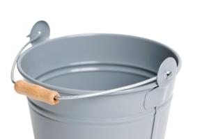 Cubo de Metal ecológico, 1,5 L, cubo de agua decorativo, maceta con asa para jardín y hogar - Product Image 2