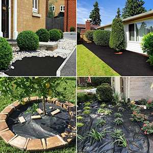 Tapete de malezas de PP agrícola bien diseñado, suministros de jardín, rollo de tela tejida para cubrir el suelo con servicio de corte personalizado - Product Image 2