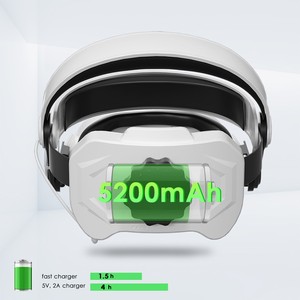 Correa de carga ajustable para auriculares, accesorios de repuesto de batería VR para <span class=keywords><strong>2</strong></span> accesorios de juego - Product Image 5