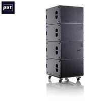 Pat B30 Double Subwoofer Passif 15 Pouces 2000W de Puissance Maximale 8 Ohms Professionnel Boîtier Carré en Bois Écologique Durable Haut-Parleur à Basses Profondes