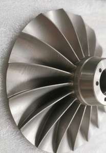 Servizio di lavorazione CNC lega di alluminio ad alta precisione lega di titanio fusione motore aeronautico turbina a disco Auto Turbo disco - Product Image 3