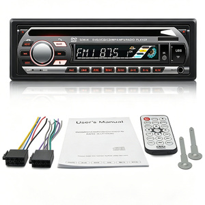 Lecteur CD DVD portable universel 12V 1DIN pour voiture, MP3 MP4 VCD, autoradio stéréo, USB, TF, radio FM, Bluetooth, mains libres pour tableau de bord - Product Image 2