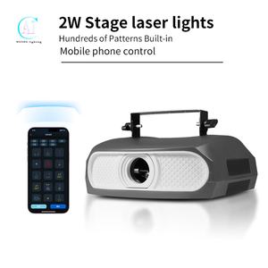 AICPOSE - Luz Láser de Animación 3D de 2W al por Mayor para Fiestas, Conciertos y Espectáculos, Iluminación de Escenario Láser RGB a Todo Color - Product Image 6