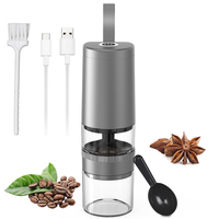 Moulin à café électrique 2026 en promotion pour grains de café, herbes et noix - Mini moulin portable pour voiture, extérieur et usage domestique