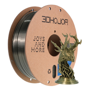 Custom made 3D Printer Filament PLA <b>Silk</b> Single or Dual Color 1.75mm Net Weight 1kg Multiple Colors Available - Product Image 1