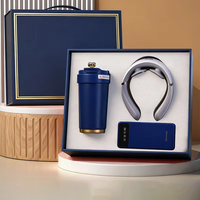 Coffret Cadeau d'Entreprise de Luxe Haut de Gamme Innovation 2026 : Mug, Power Bank Newmine et Masseur Cervical – Boîte Surprise Premium