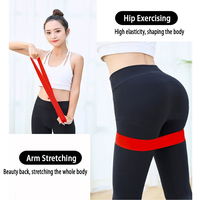AOLEI - Juego de 5 Bandas Elásticas de TPE para Ejercicio en Casa, Yoga, Fitness, Entrenamiento, Equipo de Ejercicio, Bandas de Resistencia para Actividades al Aire Libre