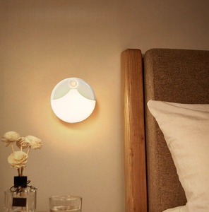 Smart Home <b>USB</b> Powered LED <b>Night</b> <b>Light</b> Modern Design Sensor Magnetic Bedroom Bathroom - Product Image 1