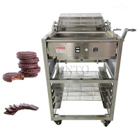 Machine à enrober les biscuits au chocolat / Machine à enrober les chocolats / Machine à enrober les beignets au chocolat
