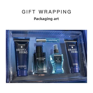 Juego de Perfumes de Cinco Piezas para <span class=keywords><strong>Hombre</strong></span>, Regalo Navideño, con Notas Amaderadas, Eau de Toilette, Tamaño Viaje, Venta al Por Mayor - Product Image 4