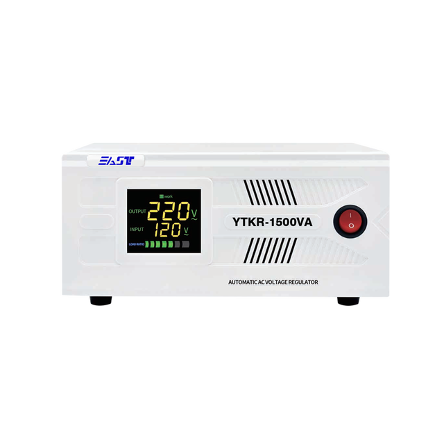 EAST 1500VA-5000VA YTKR Series Automatic Voltage Regulator 5 Years Warranty Servo Motor 50HZ/60HZ Frequency Voltage Stabilizer