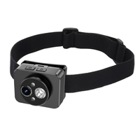 Enregistreur de caméra de sport monté sur la tête 1080P Vision nocturne grand Angle 100 ° pour la photographie aérienne de moto
