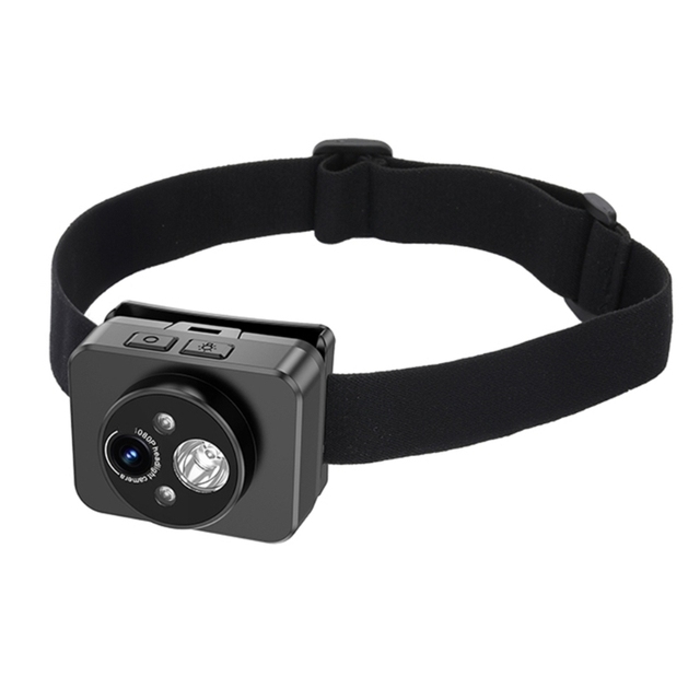 1080P High Head-Mounted Sports Camera Recorder 100° Wide Angle Night Vision for Motorcycling Aerial Photography