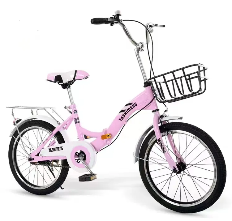 av8122 חדש ילדים 20 22 אינץ' אופניים מתקפלים אופניים/אופניים לתינוק לילדים אופניים/אופניים לילדים אופניים לילדים אופני פלדה אופני גברת