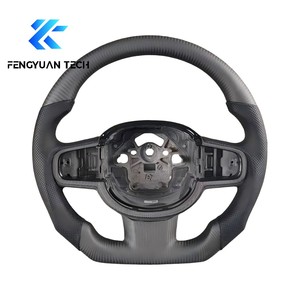 Volant en fibre de carbone forgée Alcantara <span class=keywords><strong>R</strong></span>-design pour <span class=keywords><strong>Volvo</strong></span> V60 S40 XC40 V70 XC60 XC90 XC70 <span class=keywords><strong>S60</strong></span> C30 S90 V40 S80 <span class=keywords><strong>R</strong></span> Polestar - Product Image 1