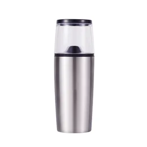 NEW Battery Automatic electric stainless steel salt and pepper mill grinder spices mill with Led light