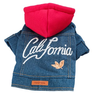 PETCIRCLE Pet Circle - Pet <b>Clothes</b>, Dog and <b>Cat</b> Outfits, Stylish California Denim Jacket - Product Image 5