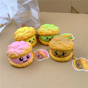Juguete Antiestrés de Espuma de Poliuretano con Forma de Helado, Juguete de Simulación Suave de PU para Aliviar el Estrés, Material de PU - Product Image 1