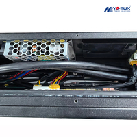 PDU Inteligente Trifásico de 80A Multiprotocolo TCP/IP SNMP MQTT, Distribución de Energía Todo en Uno con Sensores de Humedad y Humo Expandibles