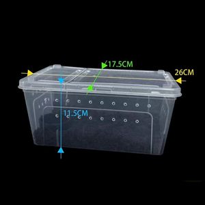 Tianbo Scatola di Trasporto Portatile in Plastica Solida per Tartarughe, Gabbia Ecologica e Semplice per Habitat di Animali e Rettili - Product Image 2