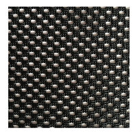 En Stock 320g Berceau Maille Tissu Chaise De Bureau Siège Sac 100% Polyester Chaîne Tricoté Polyester PU Enduit Teint Uni 75d Fil Nombre