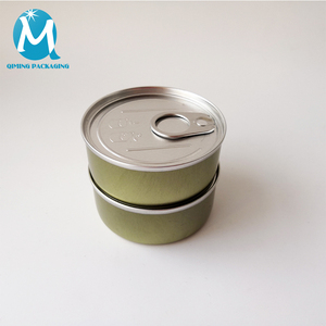 Latas de metal vacías personalizadas OEM de 60ml-400ml, lata de grado alimenticio para sardina, pescado, atún, carne, comida para mascotas, tapa de fácil apertura - Product Image 4