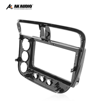 Kit d'accessoires pour autoradio Android 9 pouces pour Civic 2005, cadre de navigation radio, modification du tableau de bord en plastique ABS