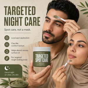 Crème de Soin Localisée Anti-Imperfections au Thé de Bentonite Riche en Soufre, Absorbe l'Excès d'Huile, Lisse les Zones Rugueuses, Confort Cutané, Marque Privée - Product Image 5